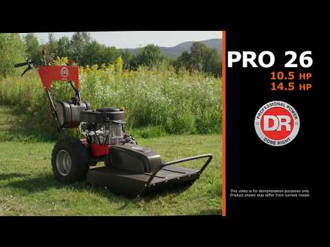 DR Power Equipment DR Pro 26 in. Briggs & Stratton 14.5 hp in Thief River Falls, Minnesota - Video 1