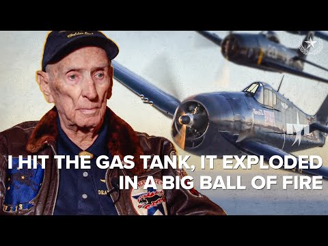 Hellcat Ace Describes How He Shot Down the Enemy over Europe and the Pacific | Dean Laird