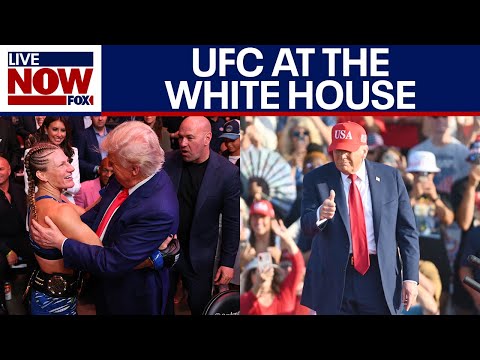 Video | UFC At The White House: President Trump announces Dana White is setting up a fight next year