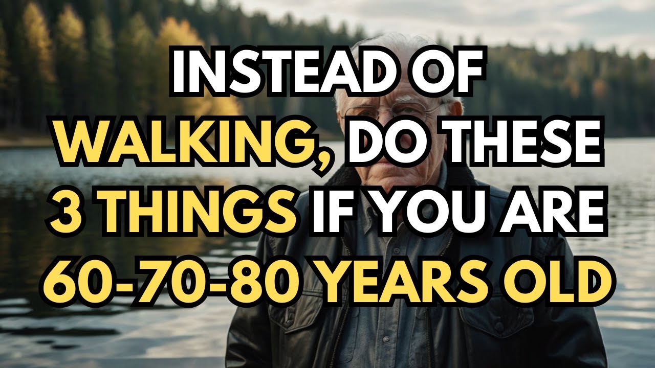 💪👌 60-70-80 Years Old? Walking Less? Try Doing These 8 Things Instead.