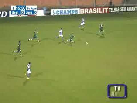 TV Avaí . Gols Avaí x Juventude 1 Tempo 08/07/08 .