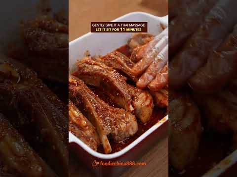 EASY GRILLED LAMB RIBS RECIPE #recipe #cooking #chinesefood #airfryer #lamb #ribs #bbq