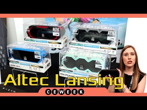 Altec Lansing "Everything Proof" Speakers (CE Week 2018)
