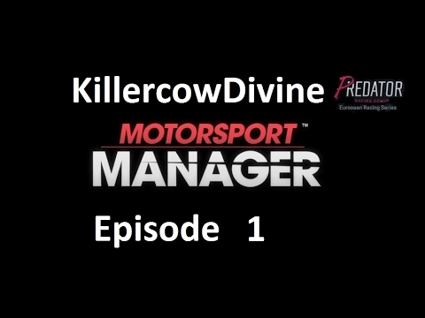 Motorsport Manager - Predator Racing Group - Episode 1