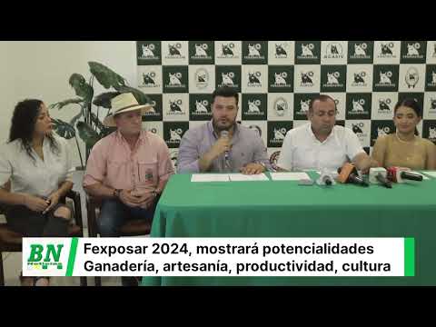 FEXPOSAR 2024 mostrará el potencial ganadero, productivo y artesanal que tiene San Rafael de Velasco