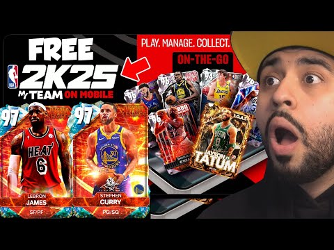 2K Gave Us the BIGGEST NBA 2K25 MyTeam MOBILE Update and Galaxy Opals with More Coming! - YouTube