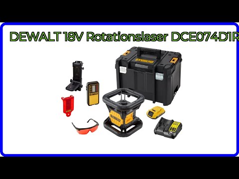 BEWERTUNG (2025): DEWALT 18V Rotationslaser DCE074D1R. WESENTLICHE Einzelheiten