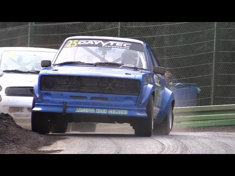 BK Rallycross Maasmechelen 2017 (Polo, escort, Evo, BMW, Volvo, Focus)- Anti lag, drift & action