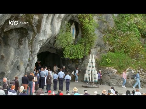 Chapelet du 24 mai 2024 à Lourdes