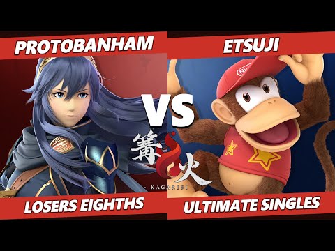 Kagaribi 5 Top 8 - ProtoBanham (Lucina) Vs. Etsuji (Diddy Kong) SSBU Smash Ultimate