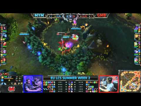 Meet Your Makers (MYM) vs Gambit Gaming (GMB) || Moscow Russia EU LCS Summer W2D3 || Full Game HD