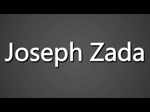 How to Pronounce Joseph Zada