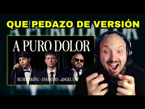 Emanero, Rusherking, Angel Lopez - A PURO DOLOR // BATERISTA REACCIONA // Nacho Lahuerta