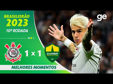 Gols e lances de Corinthians x Cuiabá