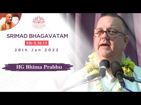 SB-5.18.13 | HG Bhima Prabhu | 28th Jan 2022 #ISKCONNVCC Pune