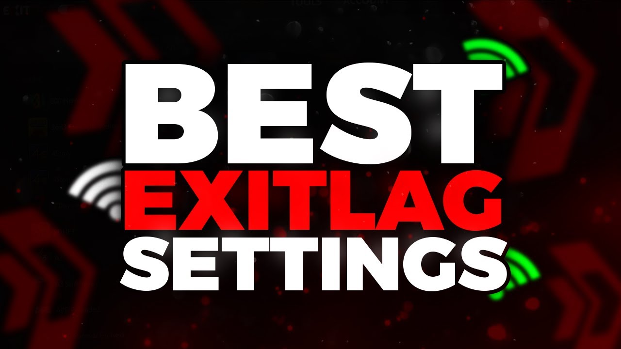 🔧 Get 0 Ping! Best Exitlag Settings + Extra Tweaks! 🔧