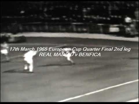 17/03/1965 European Cup Quarter Final 2nd leg REAL MADRID v BENFICA