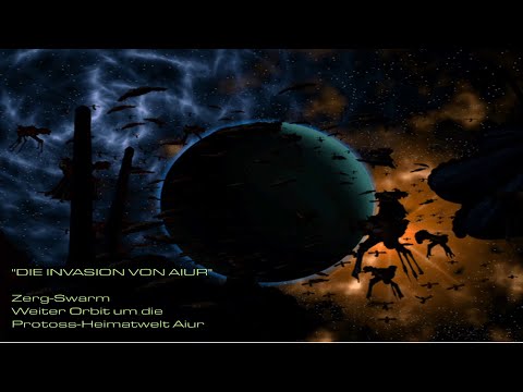 StarCraft 1 Zerg Kampagne Mission 9 Die Invasion von Aiur [Deutsch/German] Full Gameplay
