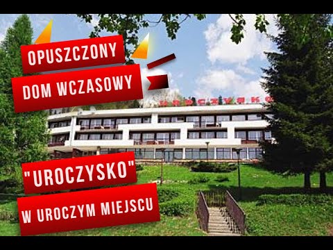 Opuszczony dom wczasowy " Uroczysko " Dji Drone