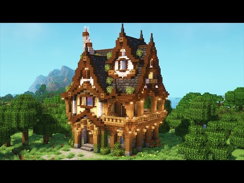 Minecraft Fantasy House | Minecraft Tutorial