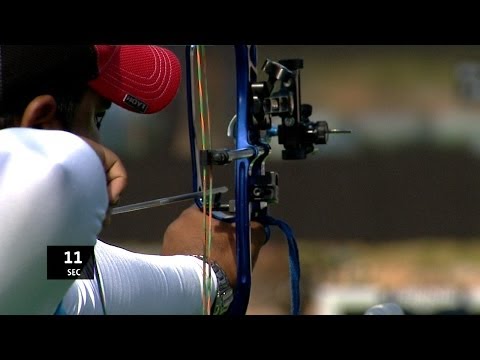 Choi Yong Hee v Rajat Chauhan – compound men's gold | Antalya 2014 Archery World Cup S3