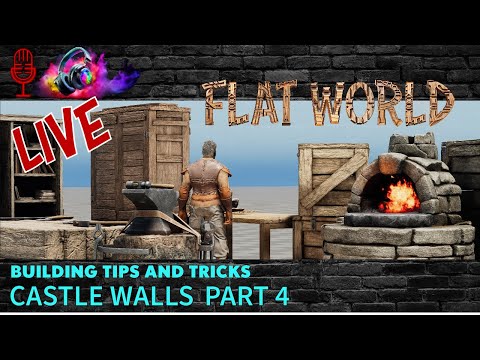 Ark Survival Ascended | Castle Walls & Towers part 4| Building Tips And Tricks