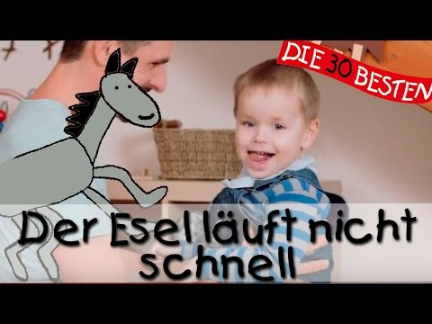 🌺 Der Esel läuft nicht schnell - Singen, Tanzen und Bewegen || Kinderlieder