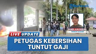 Gaji Tak Jelas, Puluhan Petugas Kebersihan Demo di Kantor DLH dan DPRD Mamuju Tengah