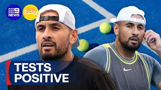 Nick Kyrgios tests positive for cocaine | 9 News Australia