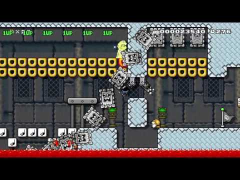 Constant Threat (Hard) by Panda - SUPER MARIO MAKER - No Commentary