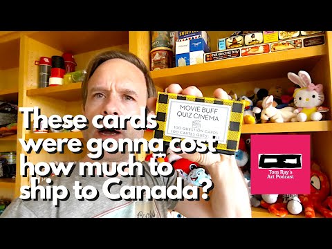 These cards were gonna cost how much to ship to Canada? - Tom Ray's Day 201204