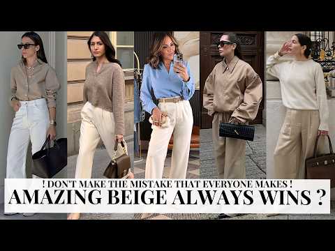 7 Amazing Beige Outfits Every Classy Woman Should Know for Spring–Summer 2026.
