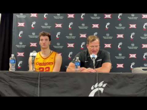 Iowa State basketball post Cincinnati press conference