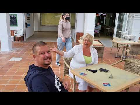 Tenerife Los Cristianos - Walk to Harriets Tea Room Meeting The Gypsy Souls