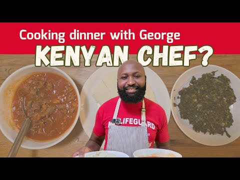 Kenyan Chef | Cooking Dinner with George | DITL | Cross-cultural Family |Katies Roots and Recipes
