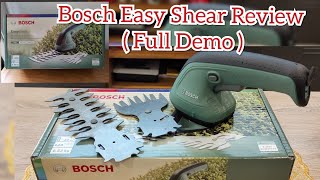 BOSCH Wireless Easy Shear for  Grass and Shrub Cutter ( demo and review) | Bikolanahardinera