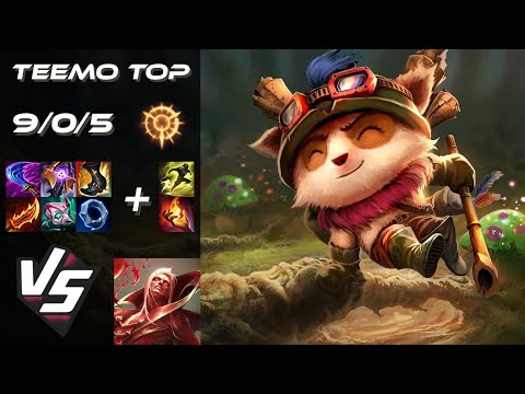 TOP Teemo vs Vladimir - NA Grandmaster Patch 25.S2.6