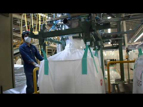 Big bag filling station commissioning