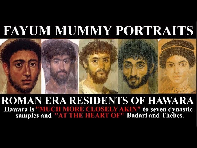 Fayum Mummy Portraits GREEKS OR EGYPTIANS?