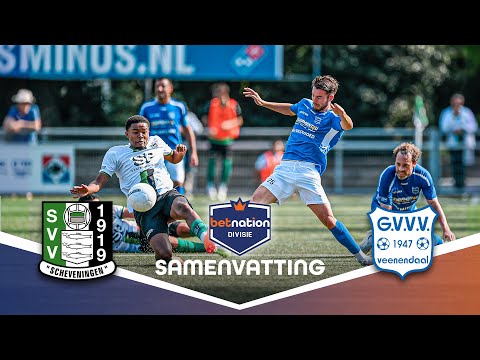 Duel draait HELEMAAL OM 👀⚽ | SVV Scheveningen vs. G.V.V.V | Samenvatting Betnation Divisie 23/24