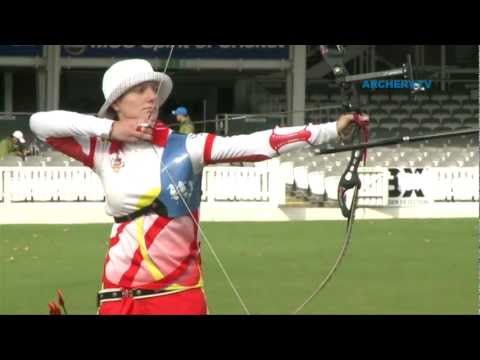 Helena Fernandez v Xu Jing – recurve women’s 1st round | London 2012 Olympic Test Event
