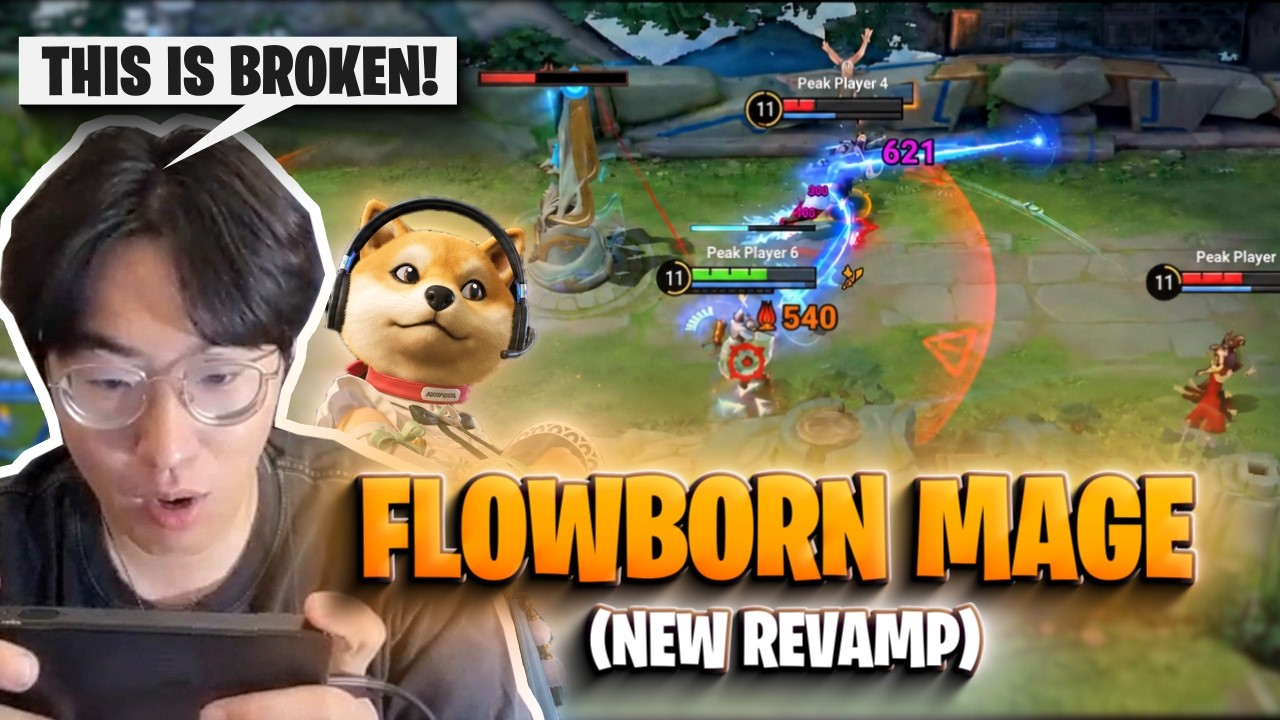 NEW Flowborn Mage is OP!? | HOK