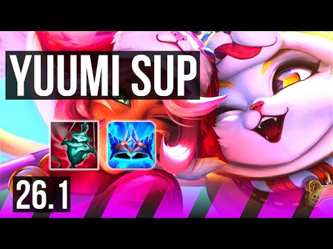 YUUMI & Twitch vs PYKE & Aphelios (SUP) | EUW Master | 26.1