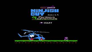 ATARI 7800 += NINJISH GUY - Perilous Adventure =+ NEW WIP GAME 2026 - VER 1.4