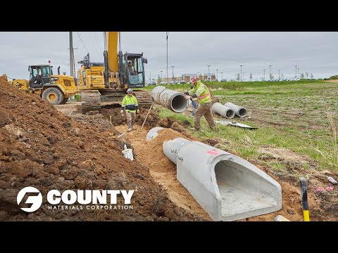 Reinforced Concrete Pipe Proves Most Economical Solution for Kenosha County’s Highway 50 Expansion