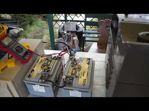 Generator prądu  +  UPS  do zasilania małych odbiorników domowych.