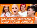 Corazón Serrano y Olga Tañón graban videoclip | América Espectáculos (HOY)