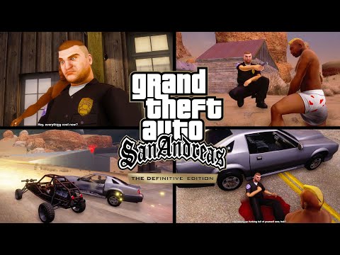 Chase and kill Eddie Pulaski Gameplay in GTA San Andreas DEFINITIVE EDITION 4K