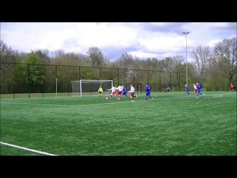 CVV Zwervers - BVV Barendrecht A2 op 27 april 13