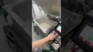 찹쌀떡 반죽용 대형 스팀 교반기